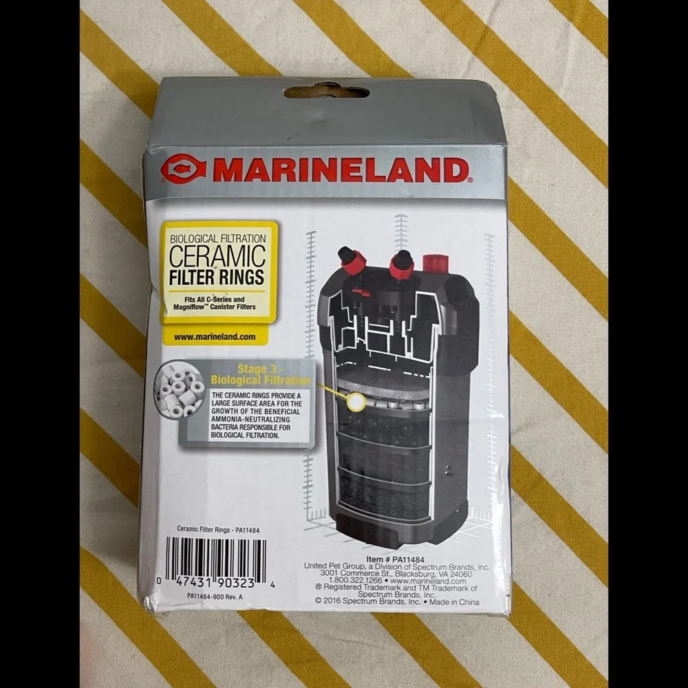 ⚪️Marineland C-Series Canister Ceramic Rings Filter Media⚪️